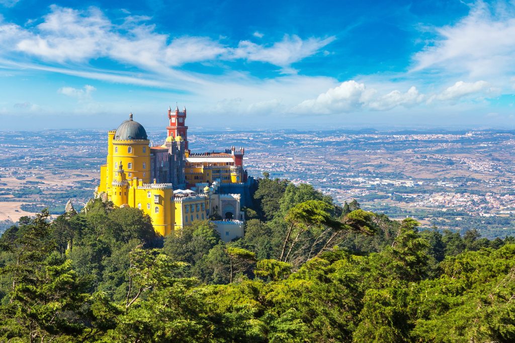 A Scenic Drive to Sintra, Portugal.