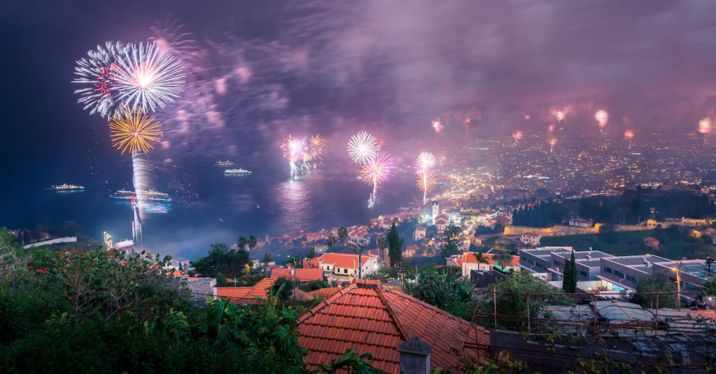Funchal Madeira fireworks