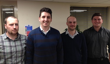 Final team photo for Movember 2015