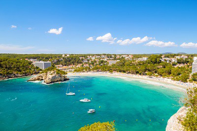 may half term holiday ideas : Cala Galdana, Menorca