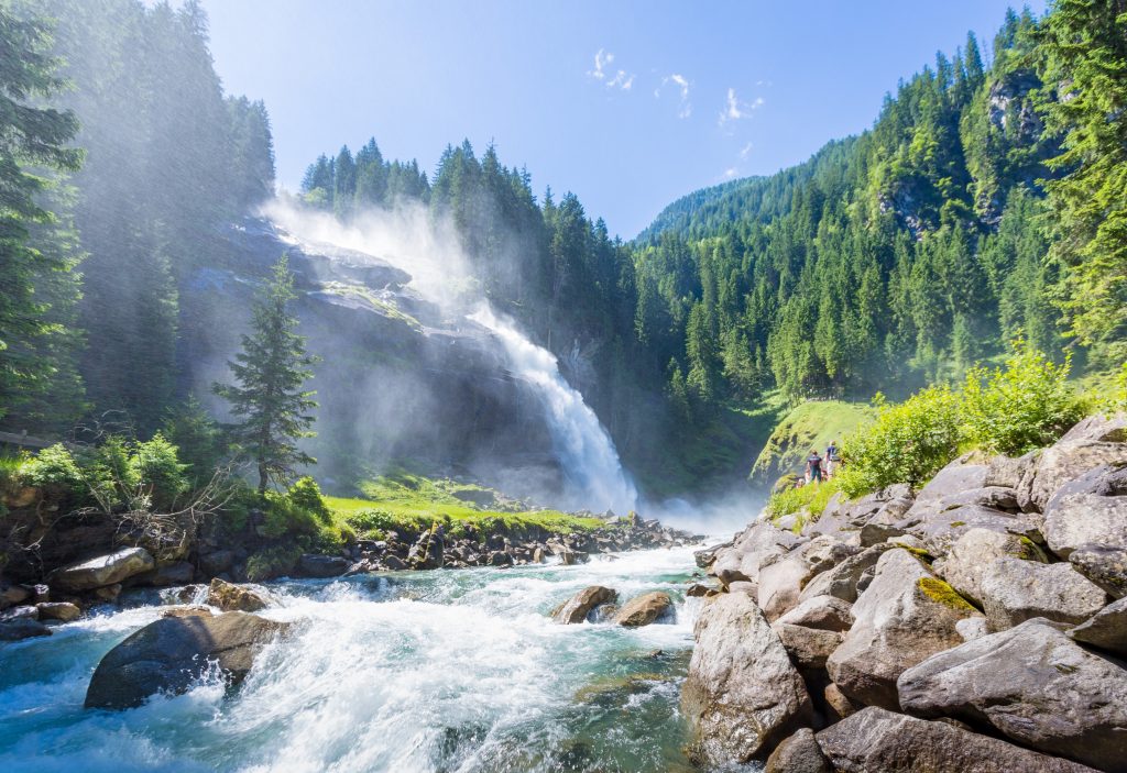 Scenic drives in Austria- Krimml Waterfalls
