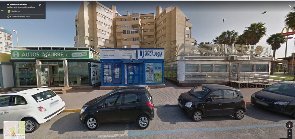 Collecting a hire car from Gibraltar Airport/La Linea