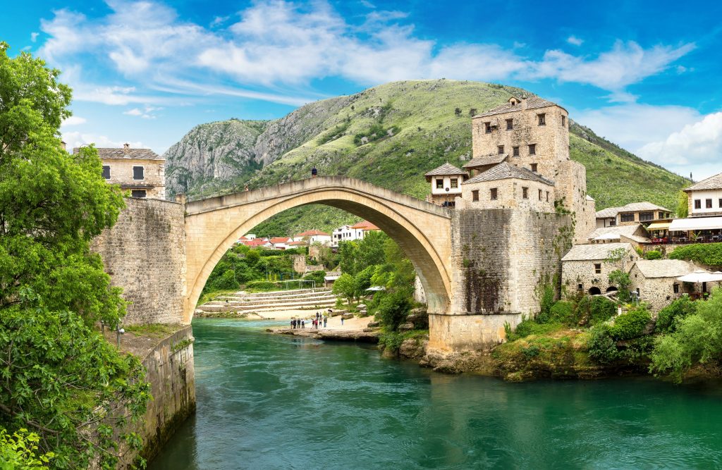 Bridges around the world: Stari Most, Mostar, Bosnia and Herzegovina