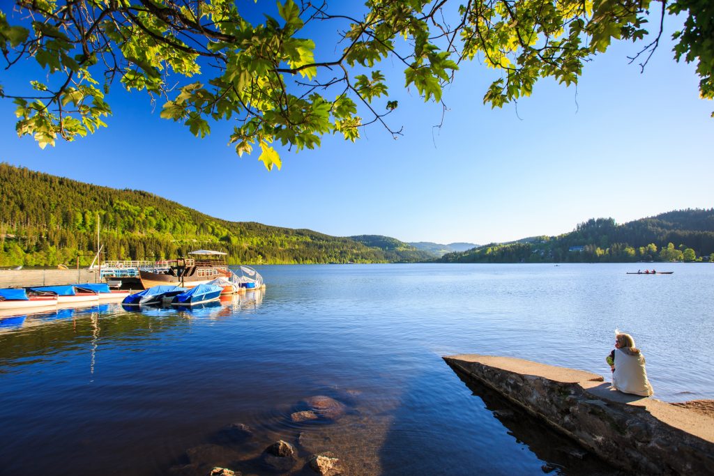 Lake Titisee in the Black Forest, Germany