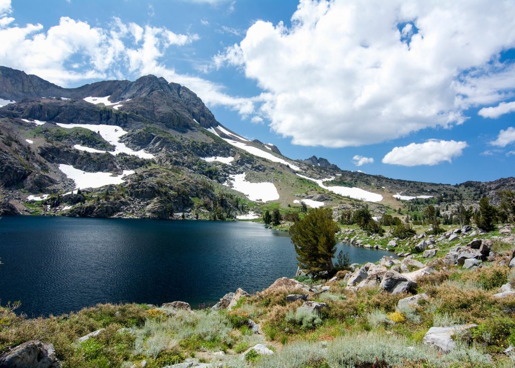 Winnemucca Lake from the Pacific Crest Trail through Humboldt-Toiyabe National Forest