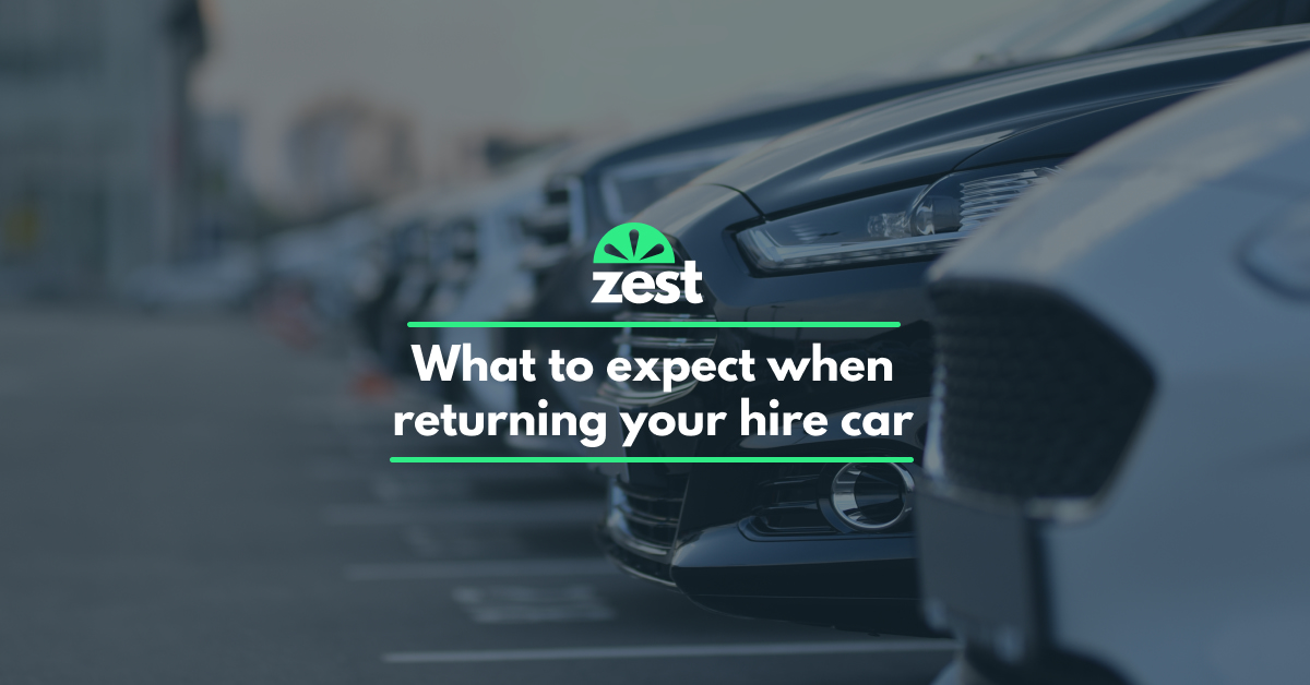 Our guide to returning your hire car On The Road with Zest Car Rental