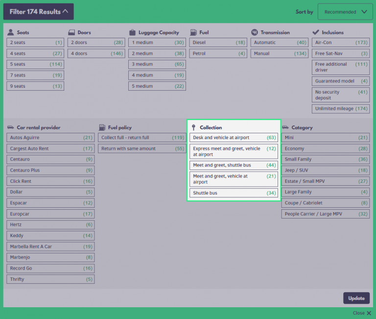 On airport or off which car rental collection is best? Zest Car Rental