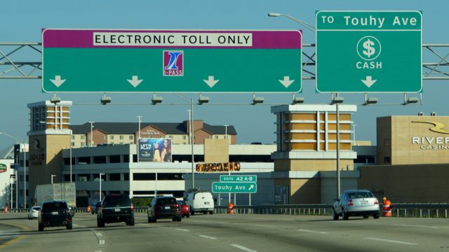 usa toll signs