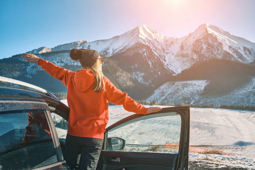 Renting a car for a ski holiday